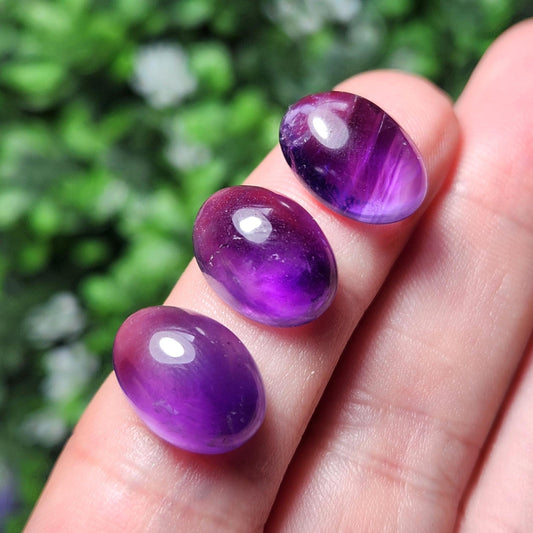 Amethyst Crystal Cabochon