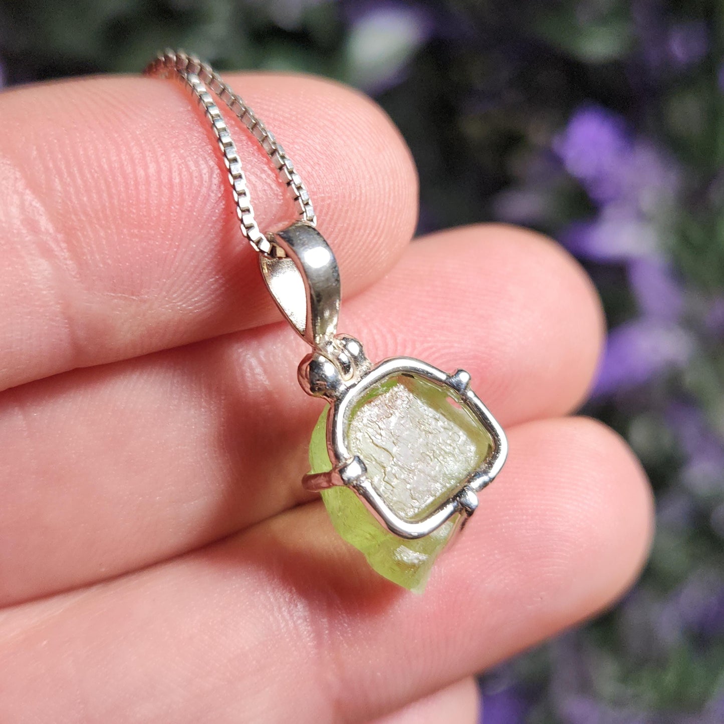 Terminated Peridot Pendant