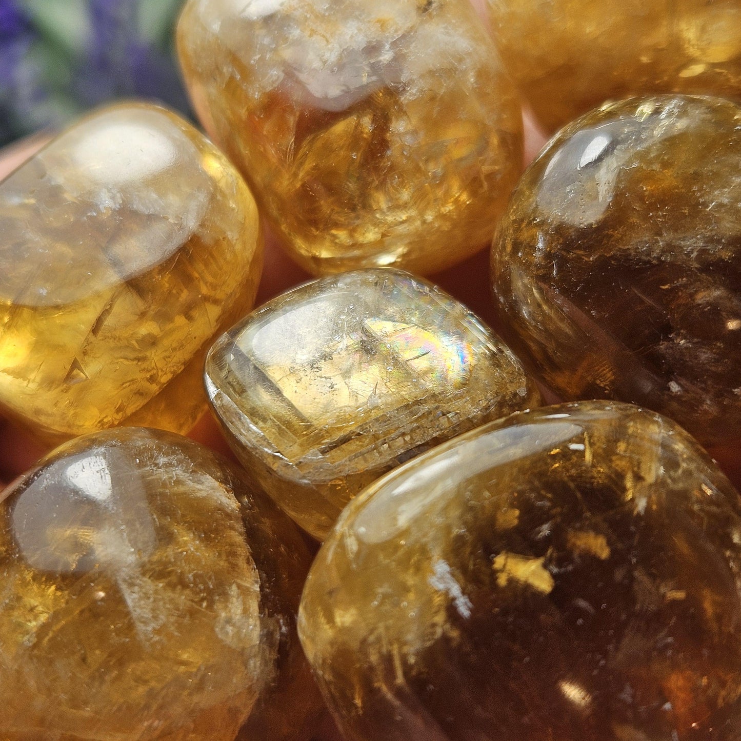 Honey Calcite Crystal