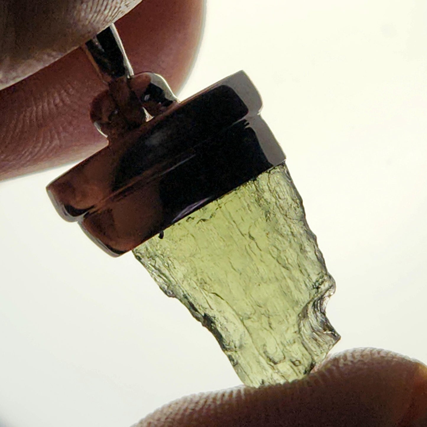 Moldavite Pendant