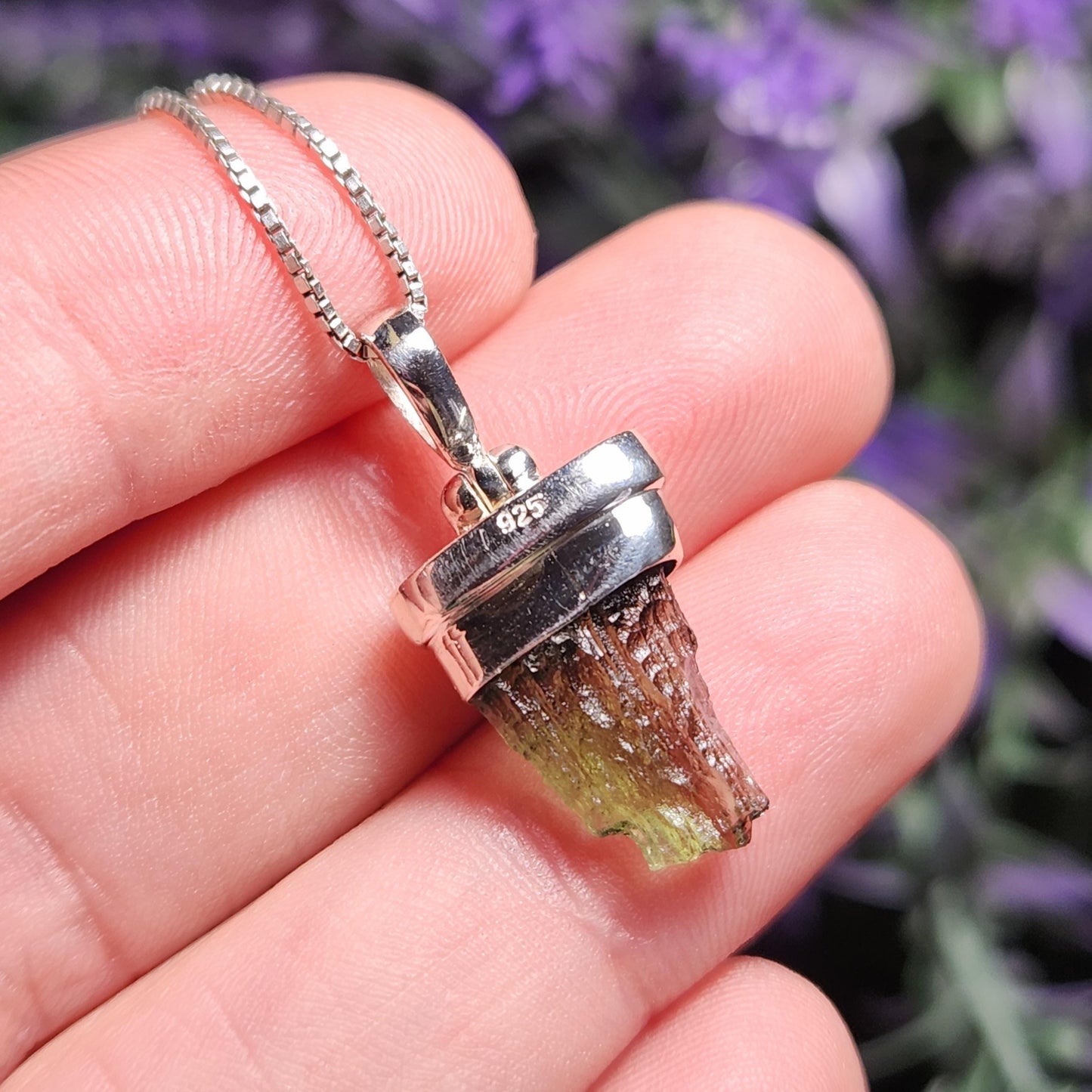 Moldavite Pendant
