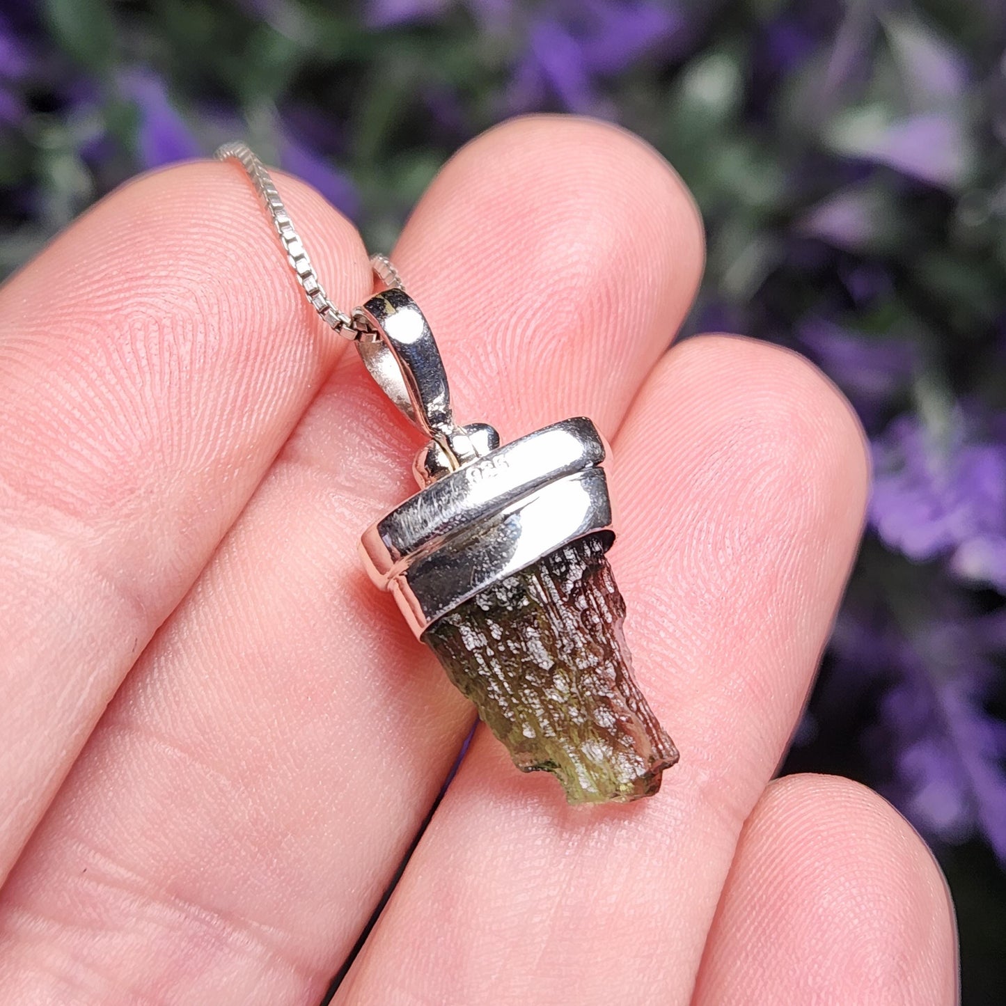 Moldavite Pendant