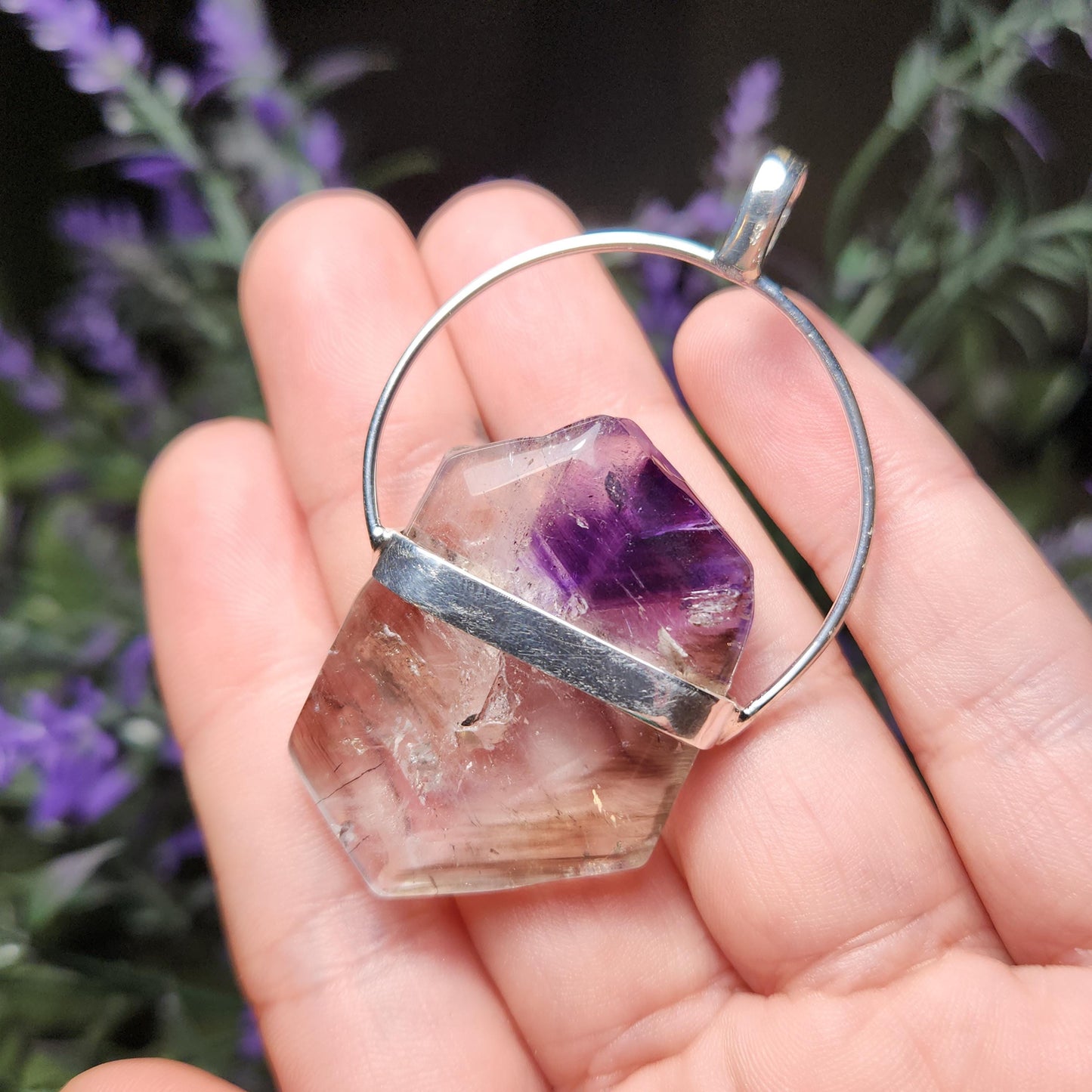Brandberg Amethyst Pendant