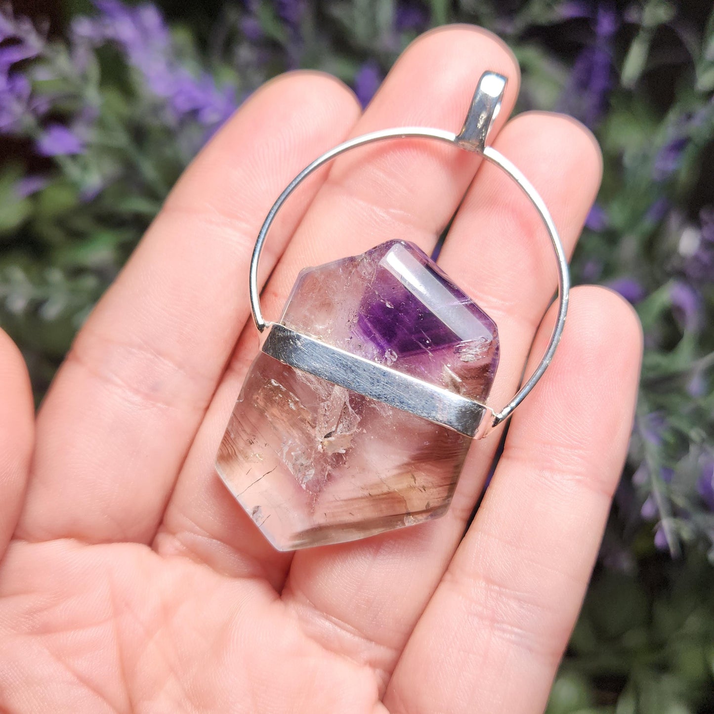 Brandberg Amethyst Pendant
