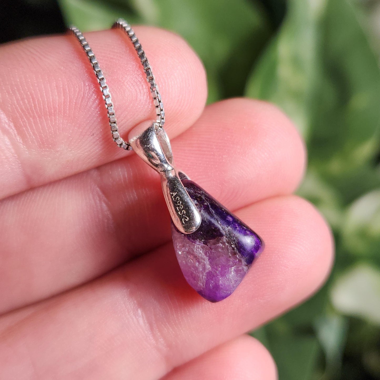 Gel Sugilite Pendant