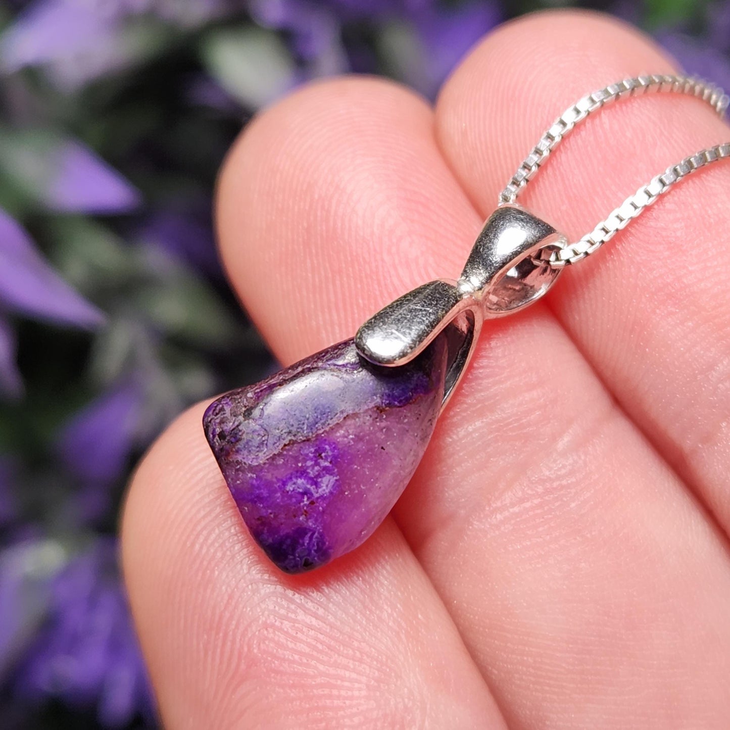 Gel Sugilite Pendant