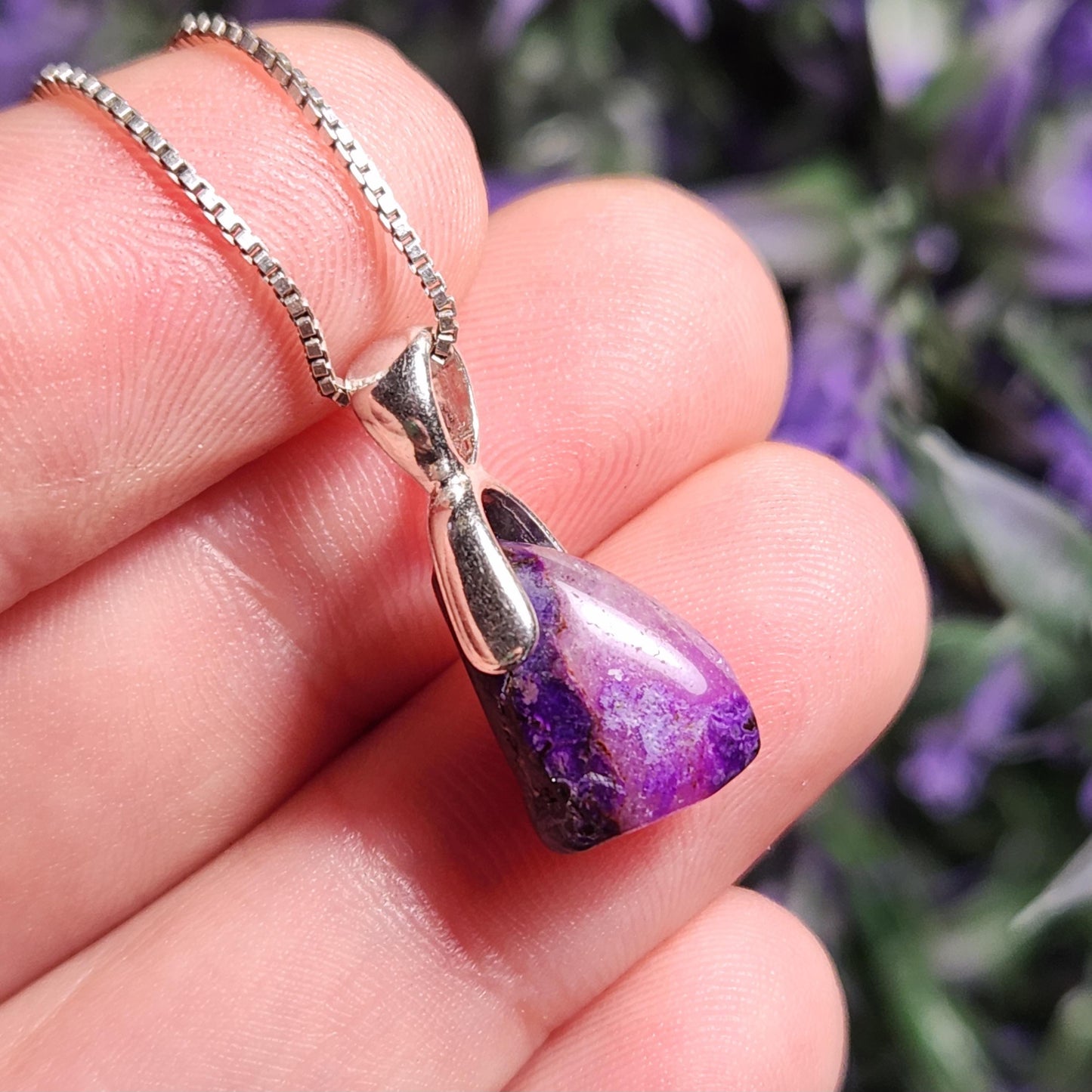Gel Sugilite Pendant