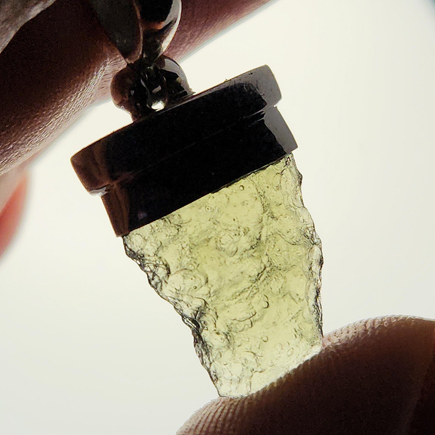 Moldavite Pendant