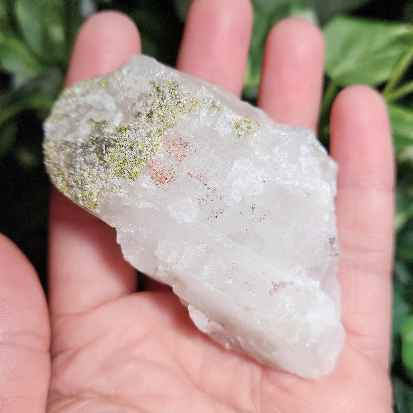 Ajoite Quartz Crystal