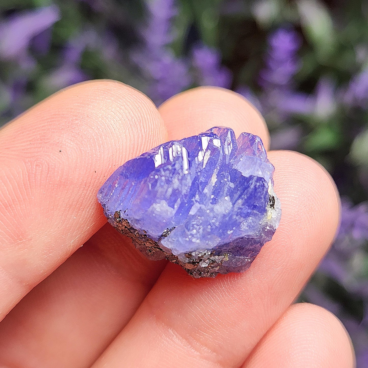 Blue Tanzanite Crystal