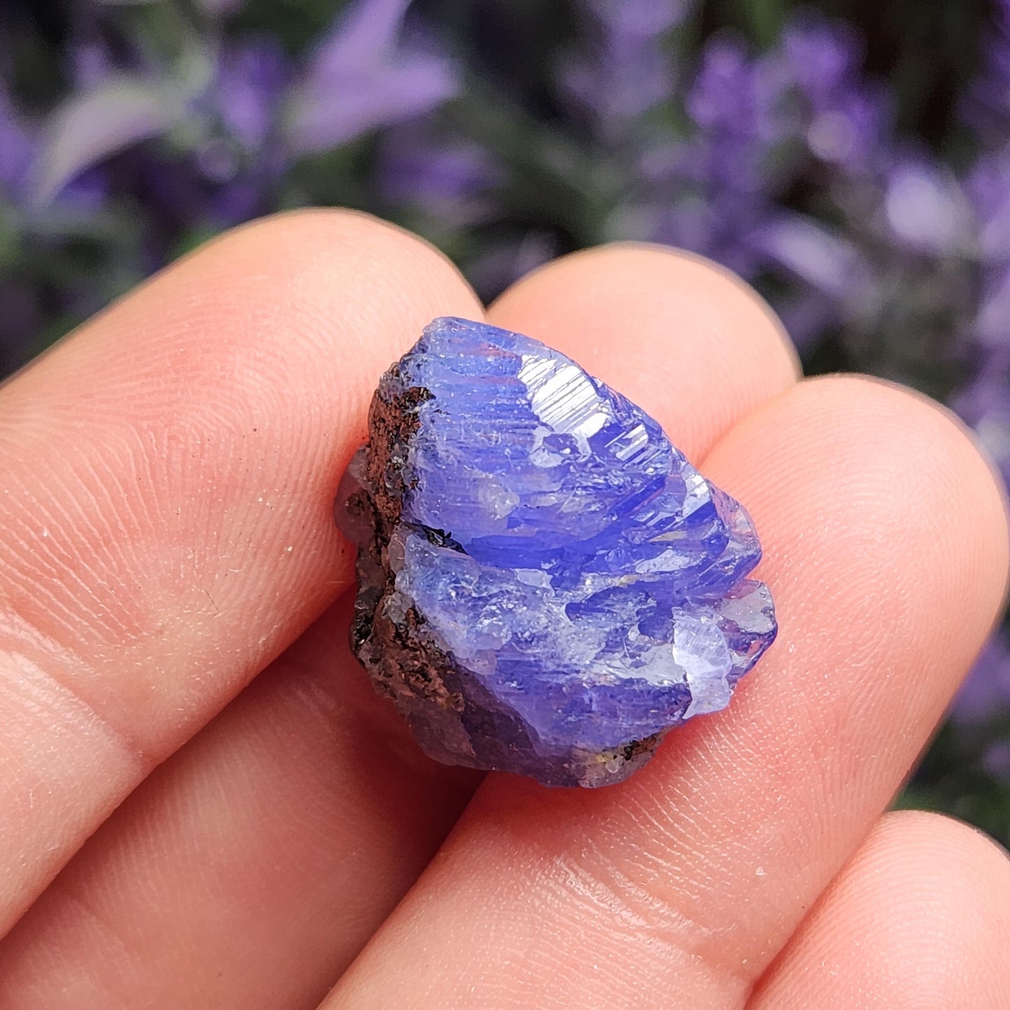 Blue Tanzanite Crystal