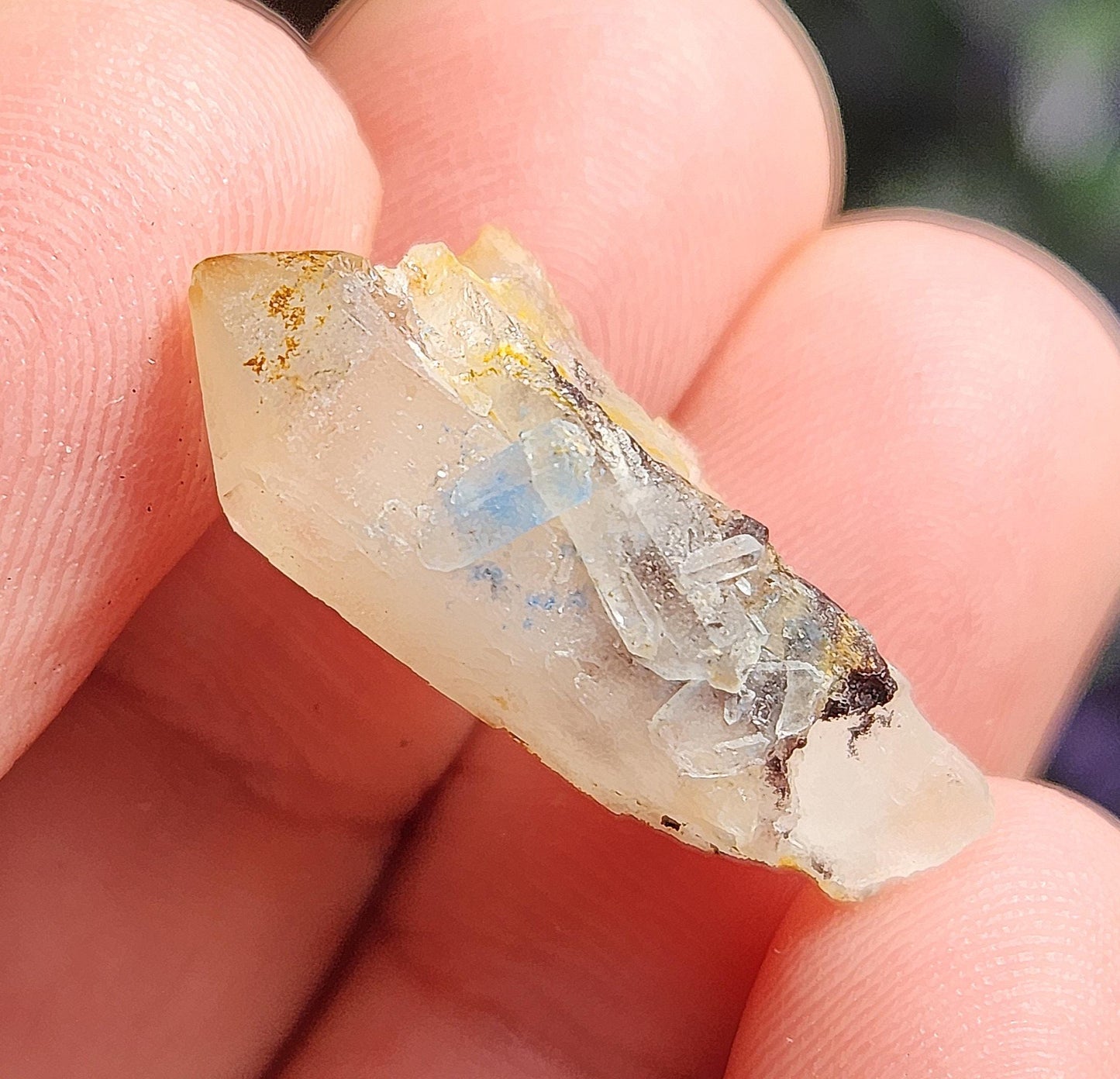 Papagoite Quartz Crystal