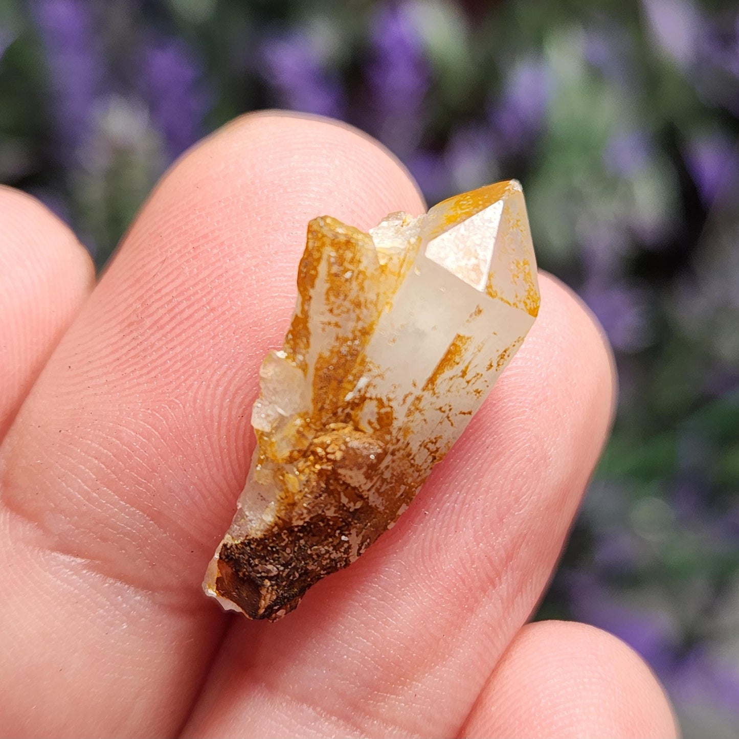 Papagoite Quartz Crystal