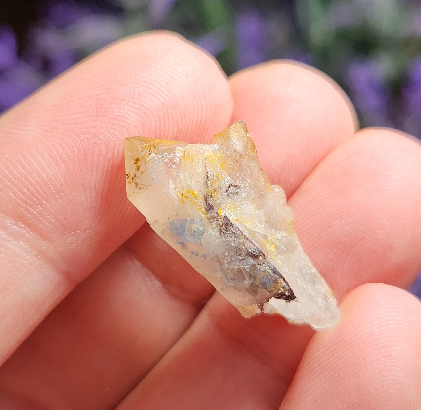 Papagoite Quartz Crystal