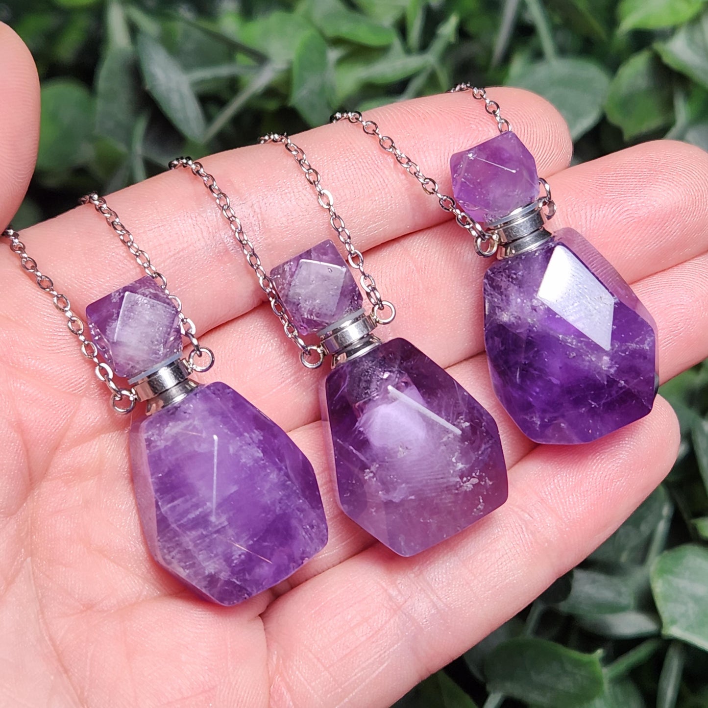 Amethyst Gemstone Jar