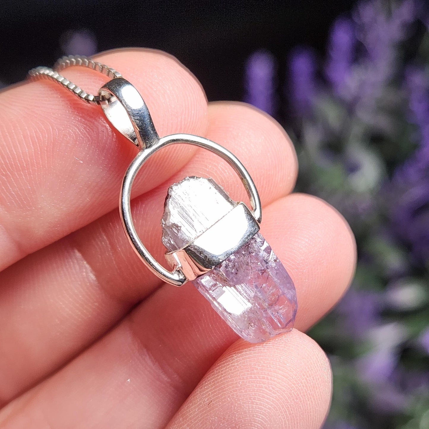 Untreated Tanzanite Pendant