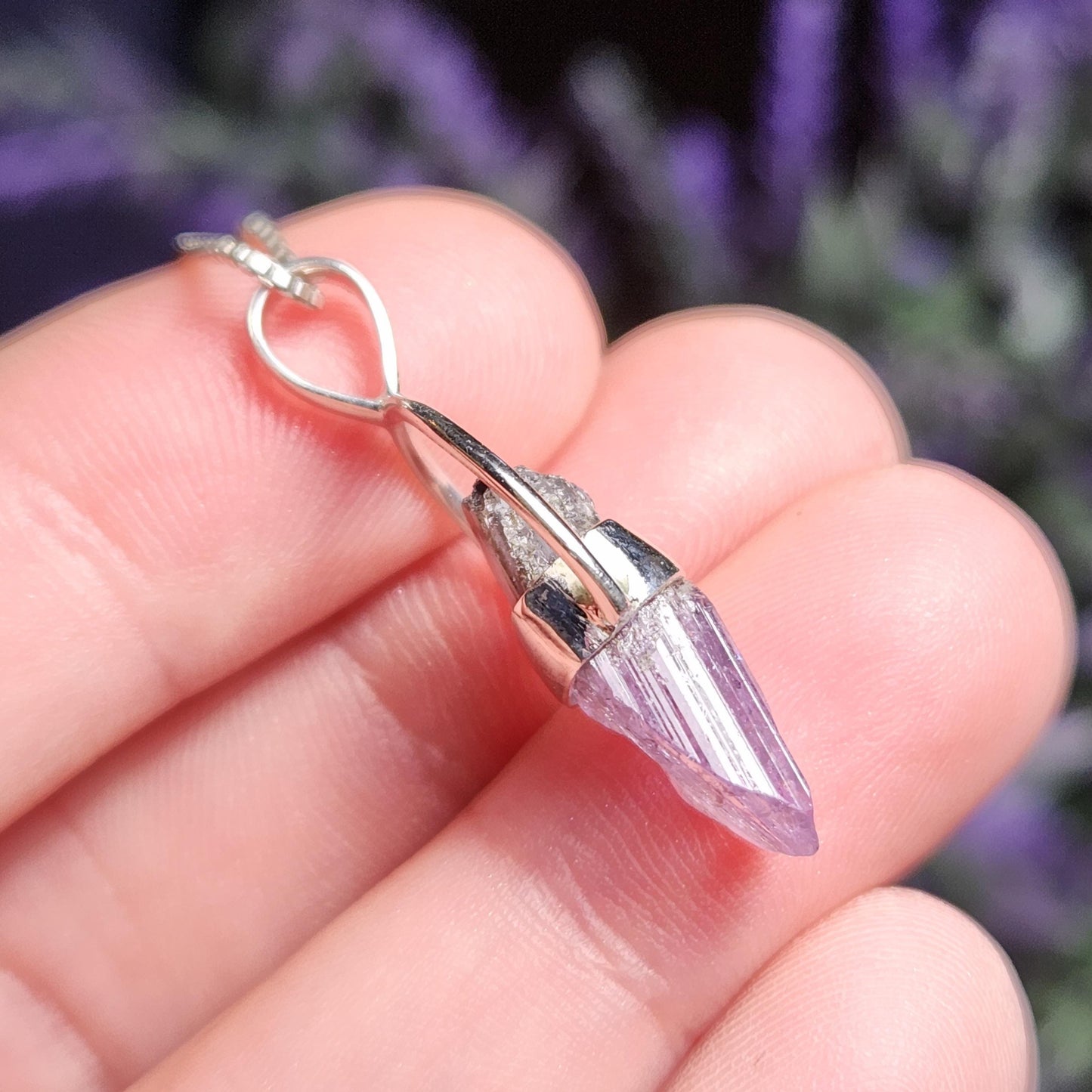 Untreated Tanzanite Pendant