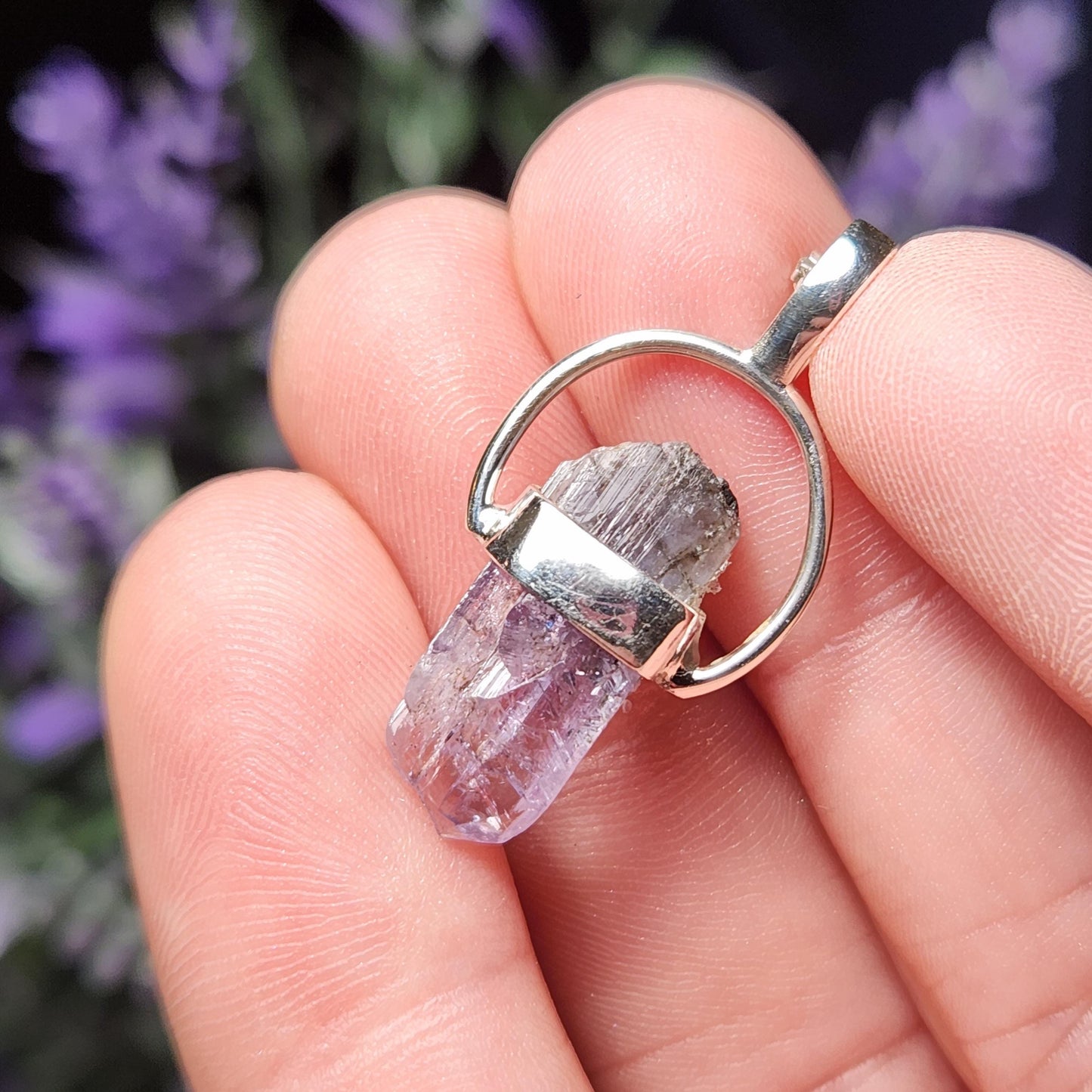 Untreated Tanzanite Pendant