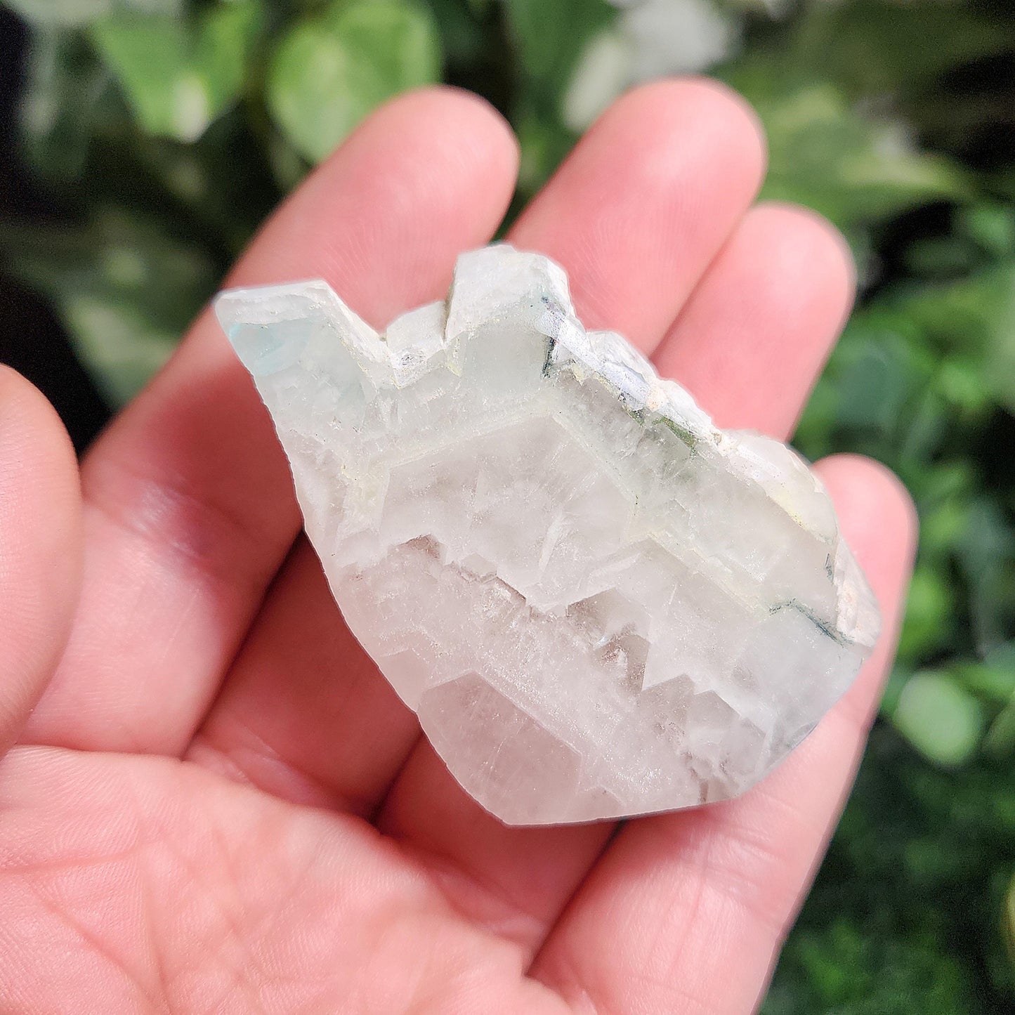 Ajoite Quartz Crystal