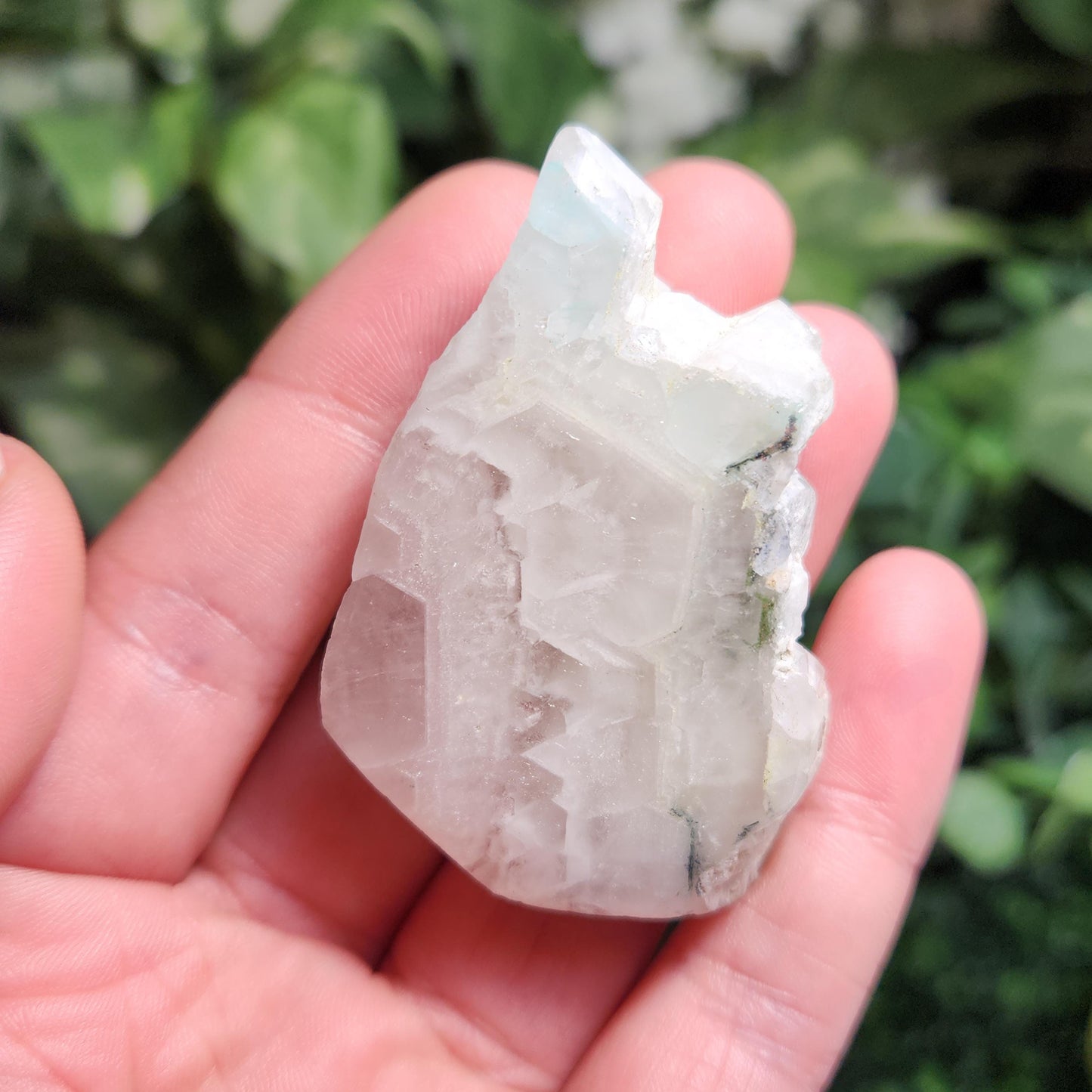 Ajoite Quartz Crystal