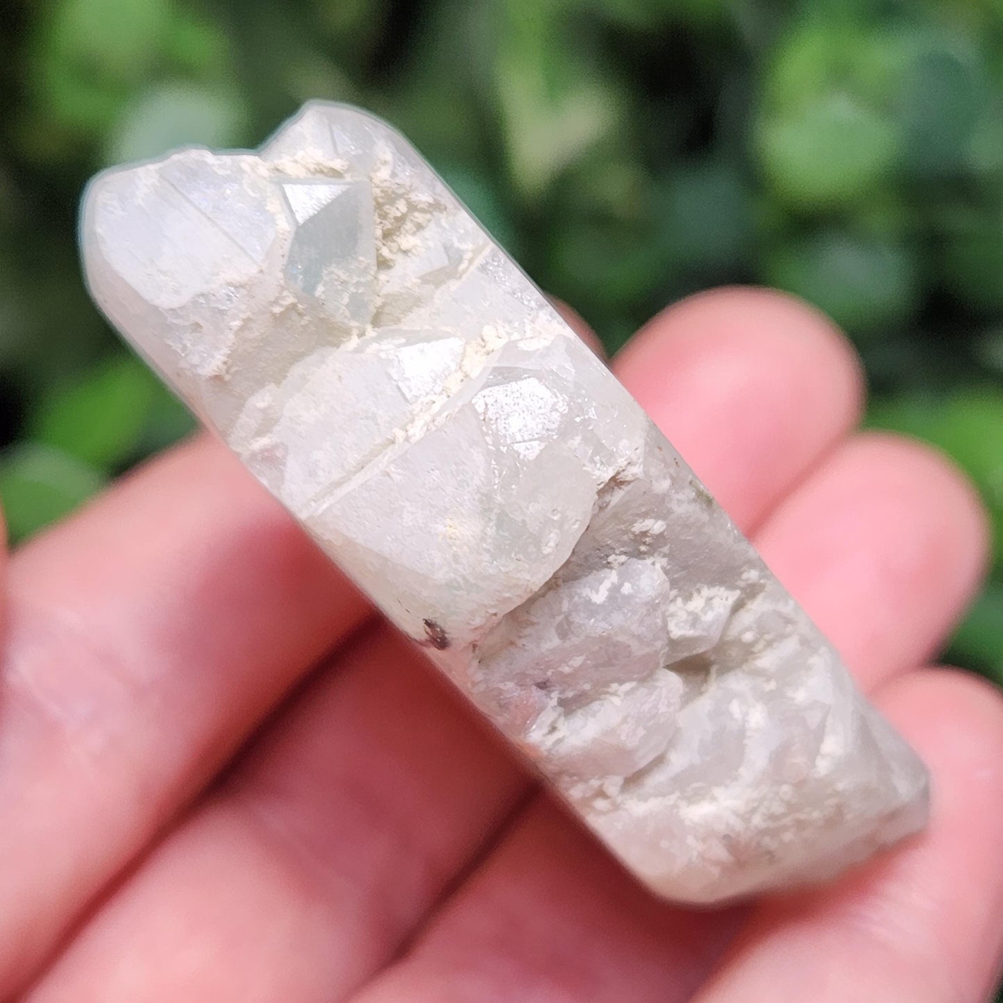 Ajoite Quartz Crystal