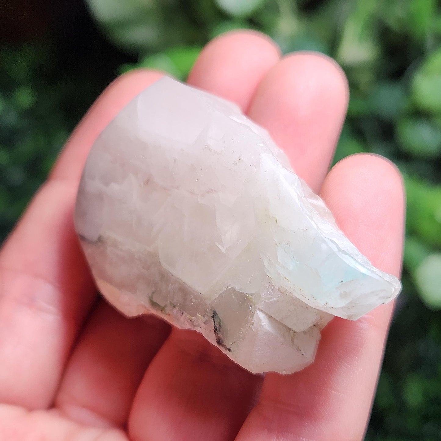 Ajoite Quartz Crystal
