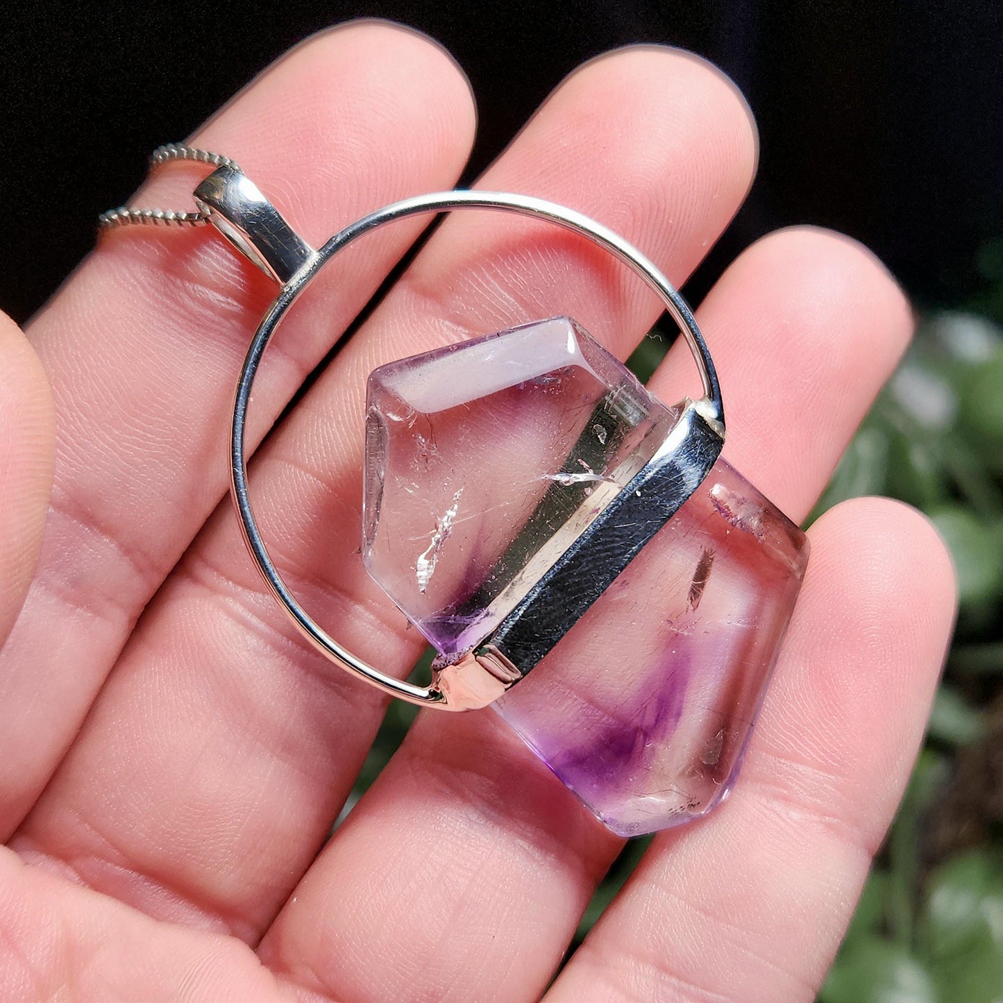 Brandberg Amethyst Pendant