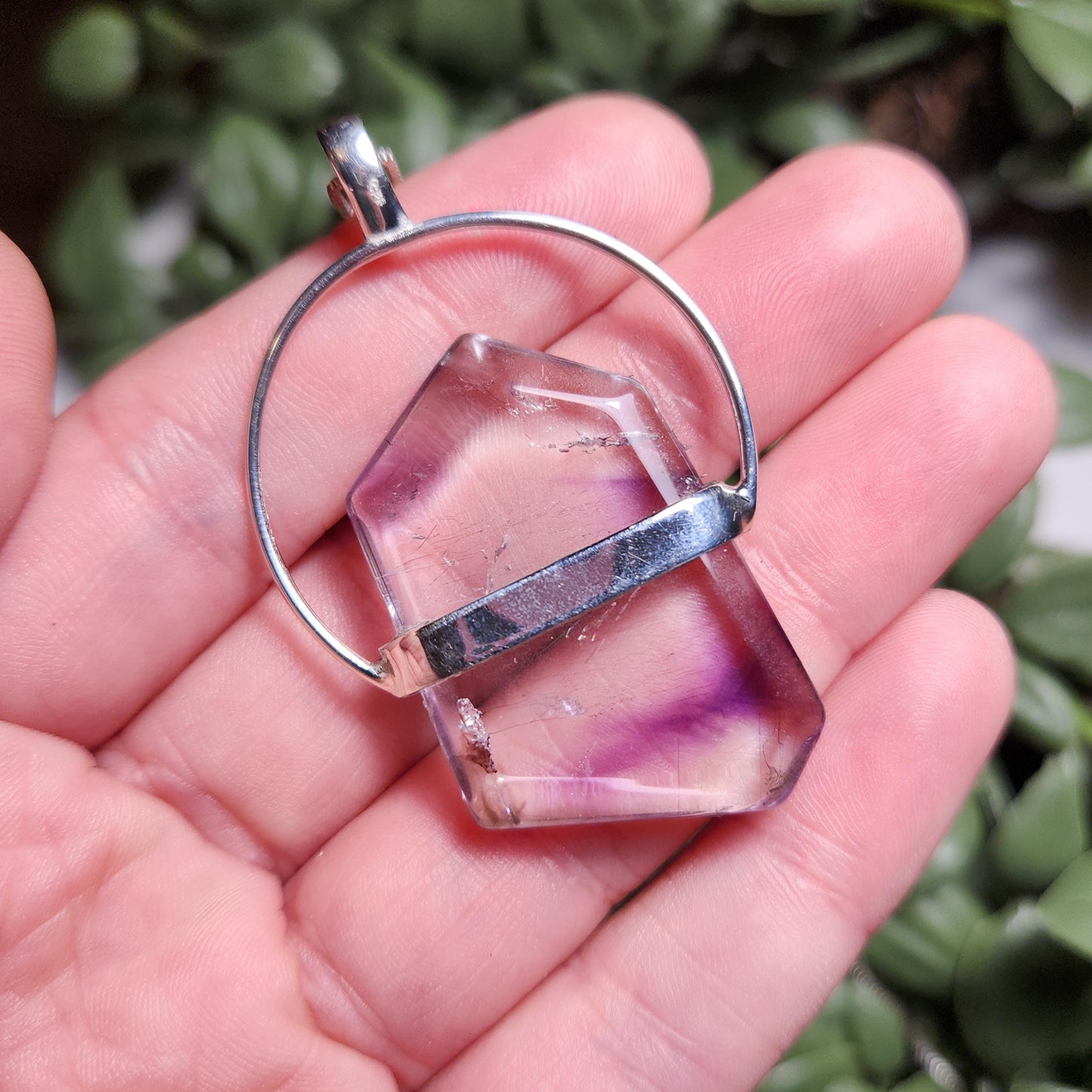 Brandberg Amethyst Pendant