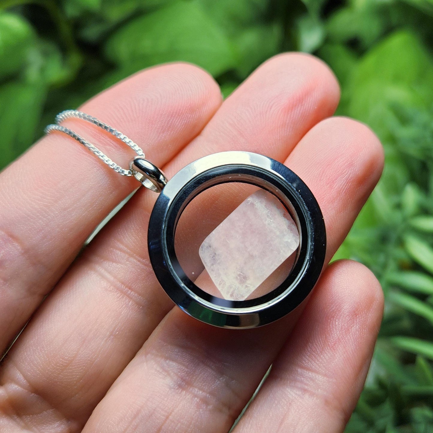 Pink Petalite Pendant