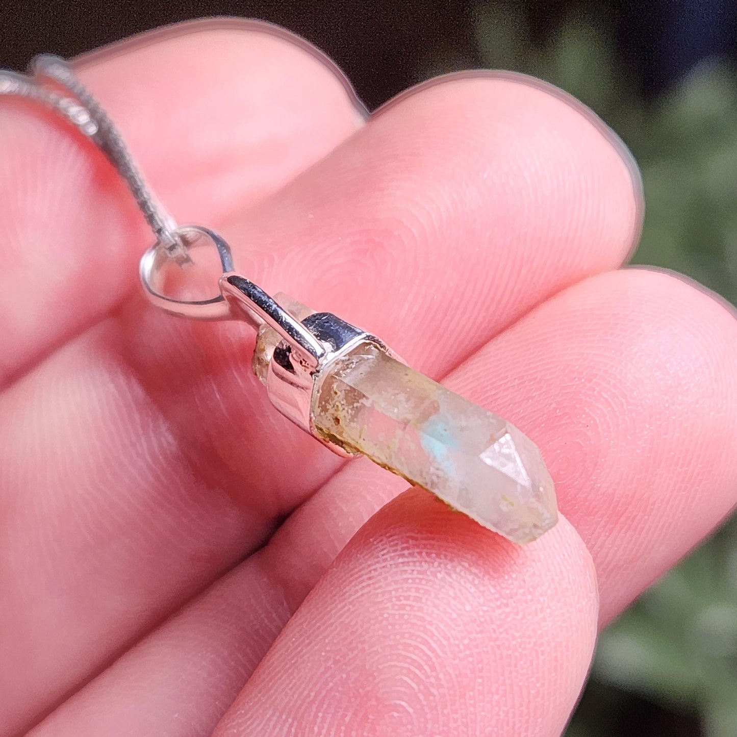 Ajoite Pendant
