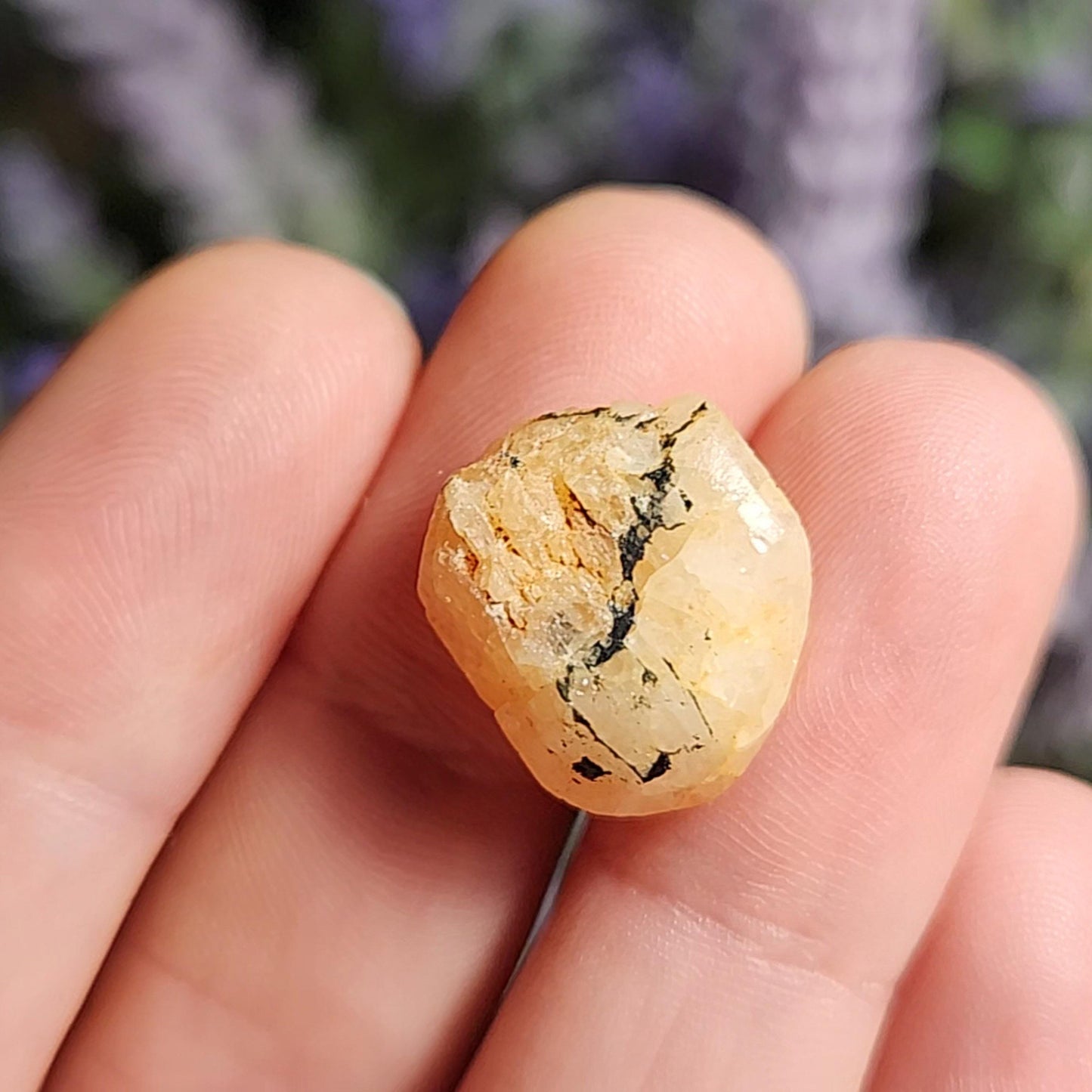 Golden Phenacite Crystal
