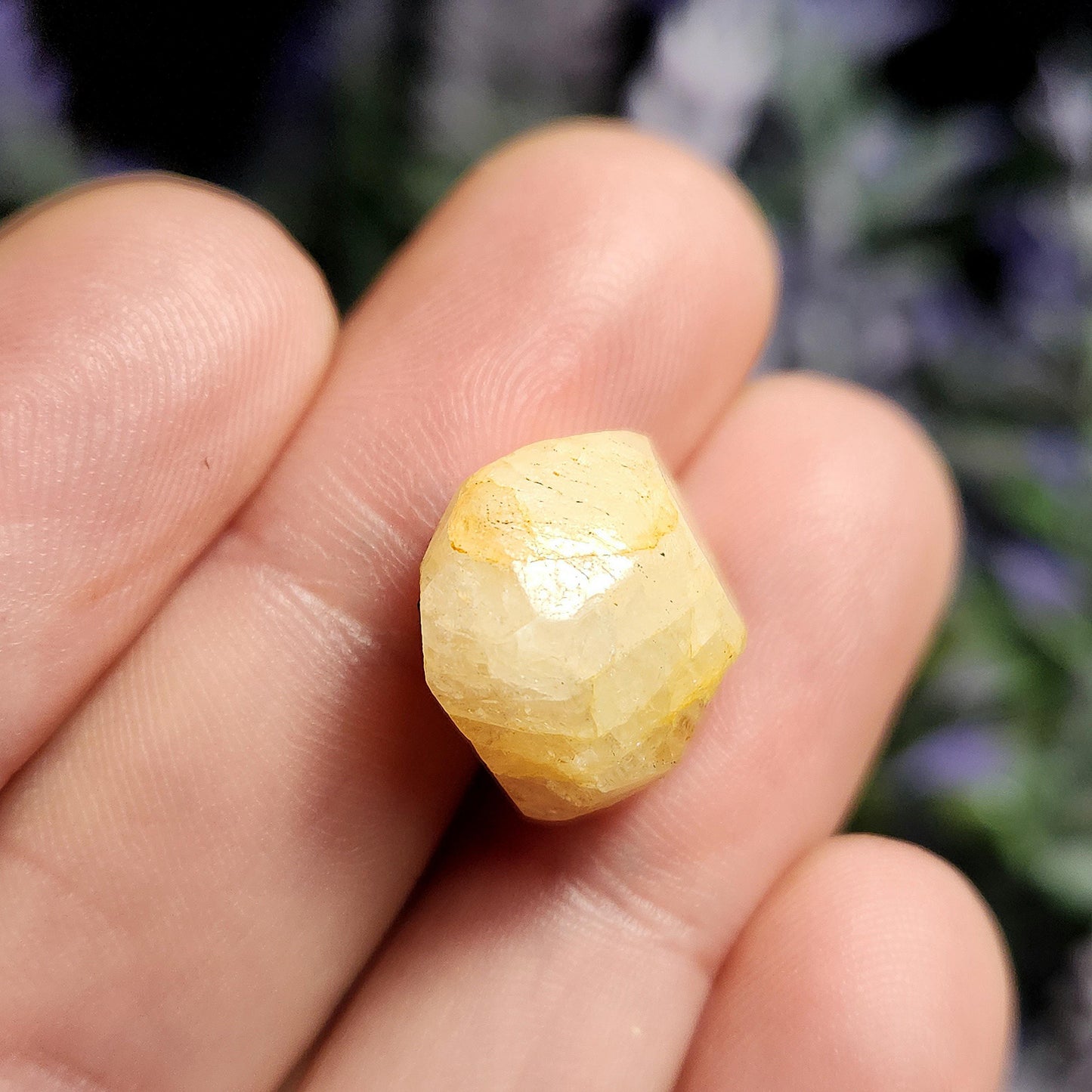 Golden Phenacite Crystal