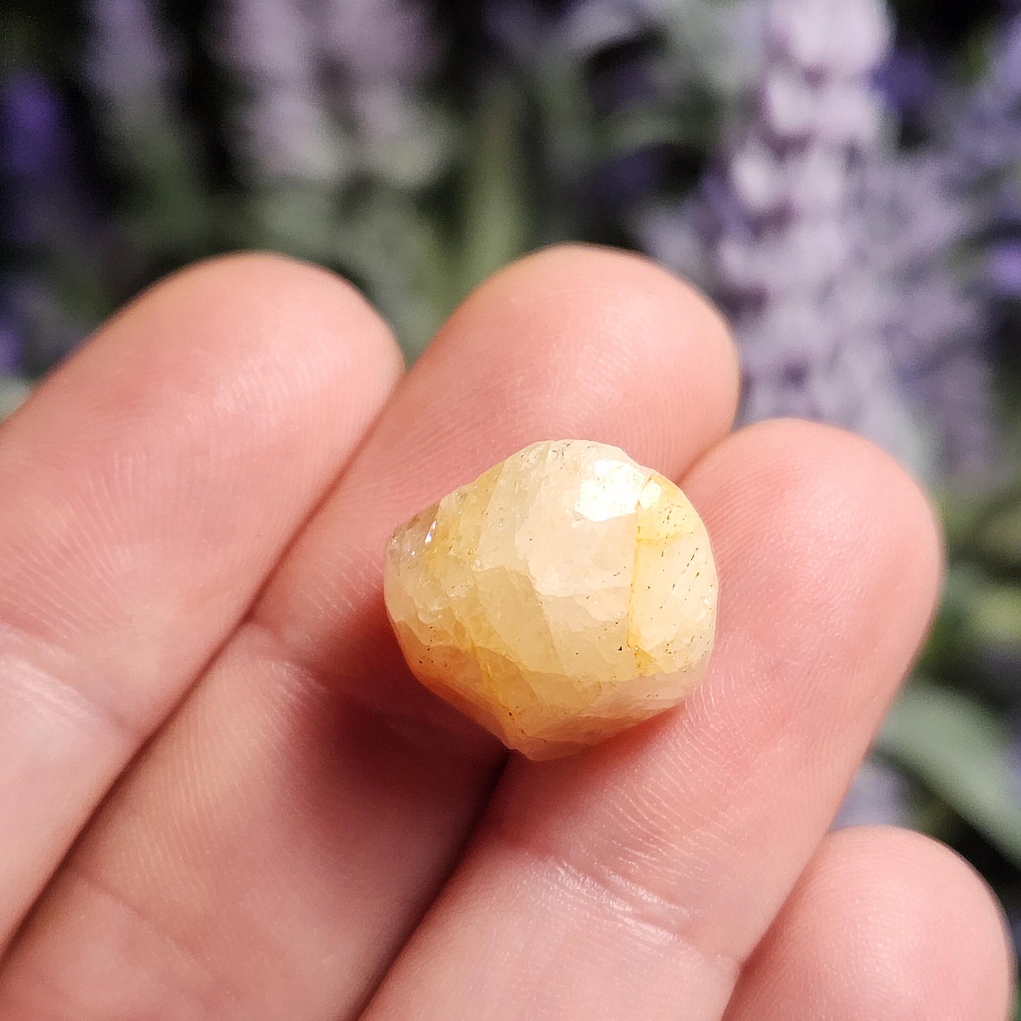 Golden Phenacite Crystal