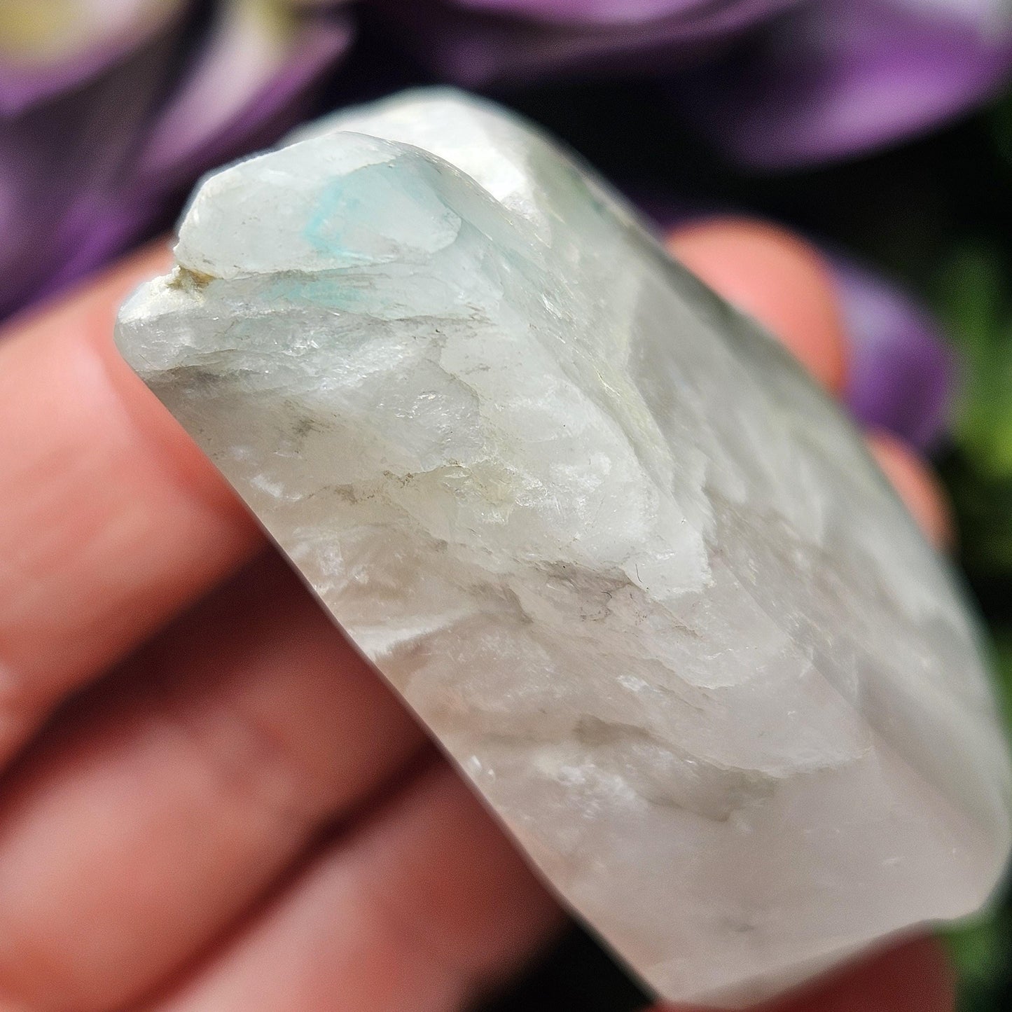 Ajoite Quartz Crystal