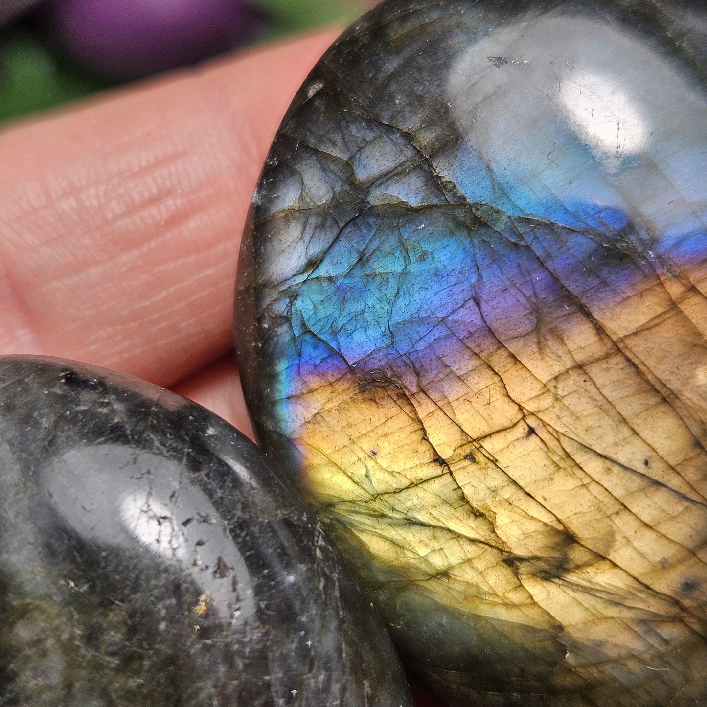 Purple Labradorite Crystal