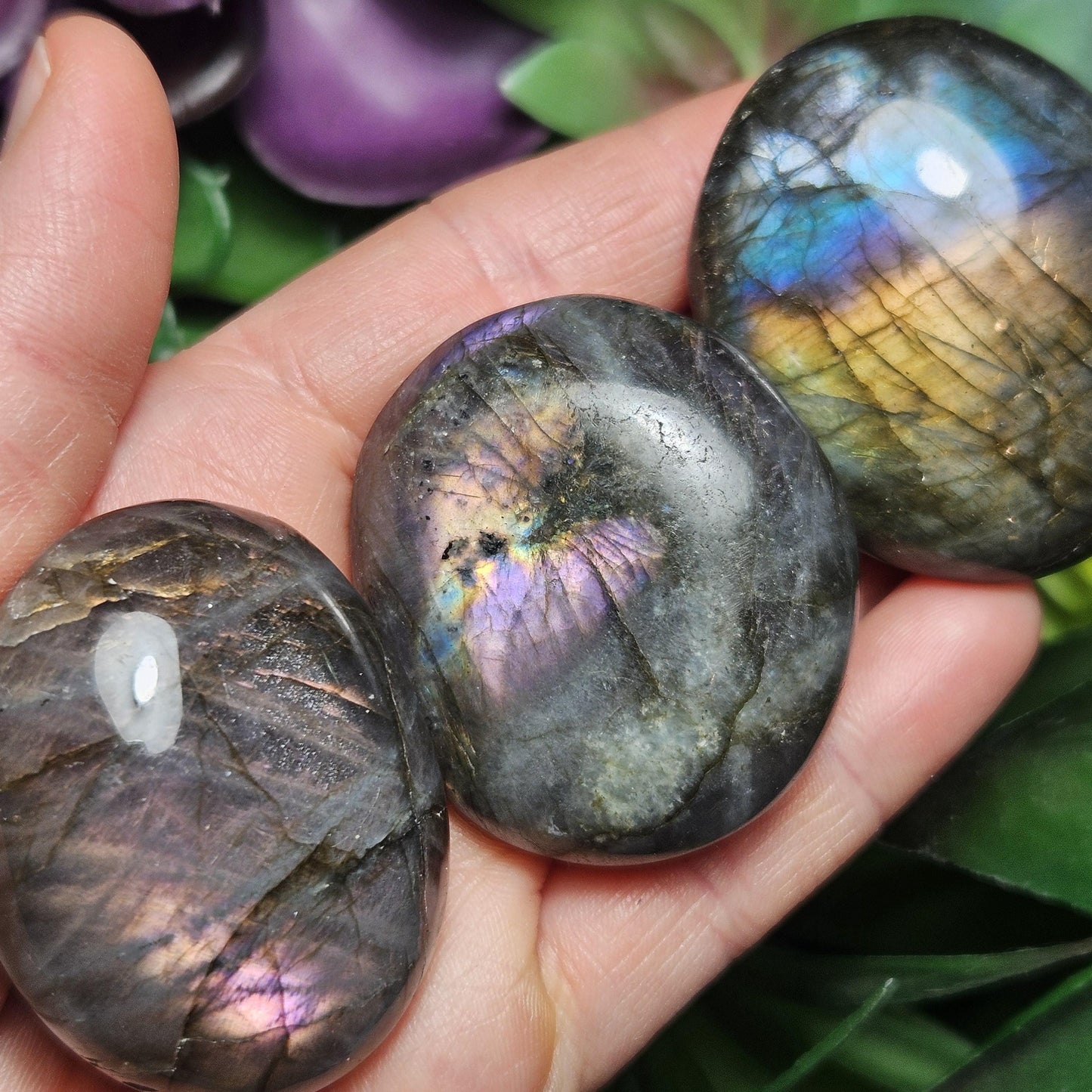 Purple Labradorite Crystal