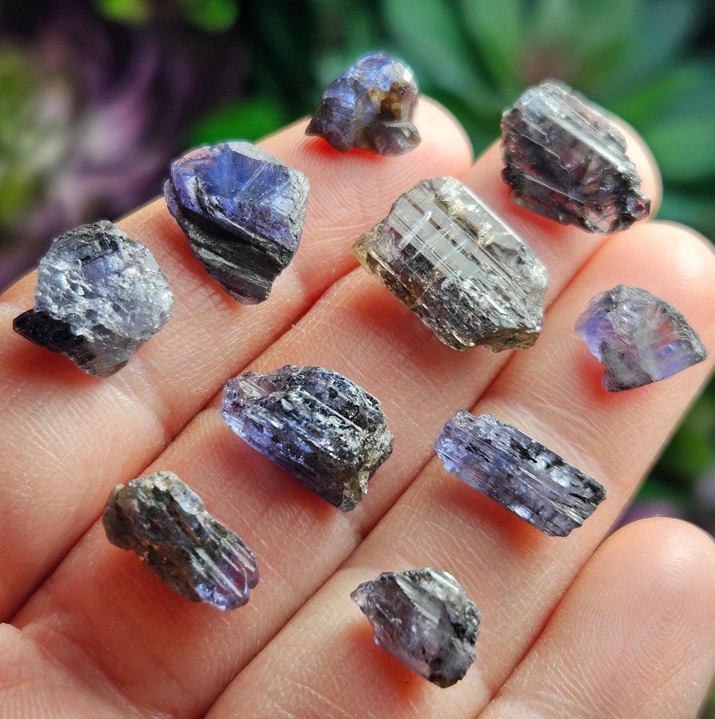 Untreated Tanzanite Crystal