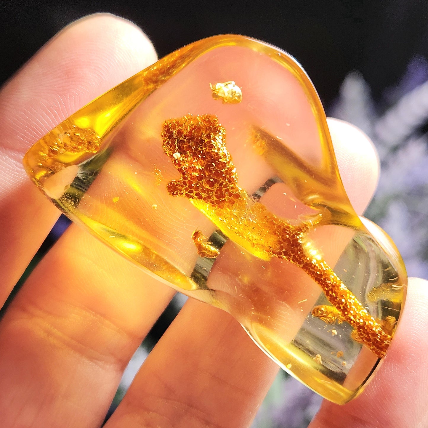 Amber with Bugs