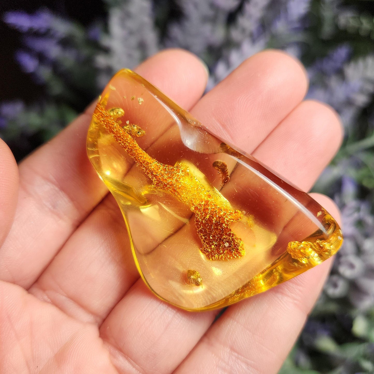 Amber with Bugs