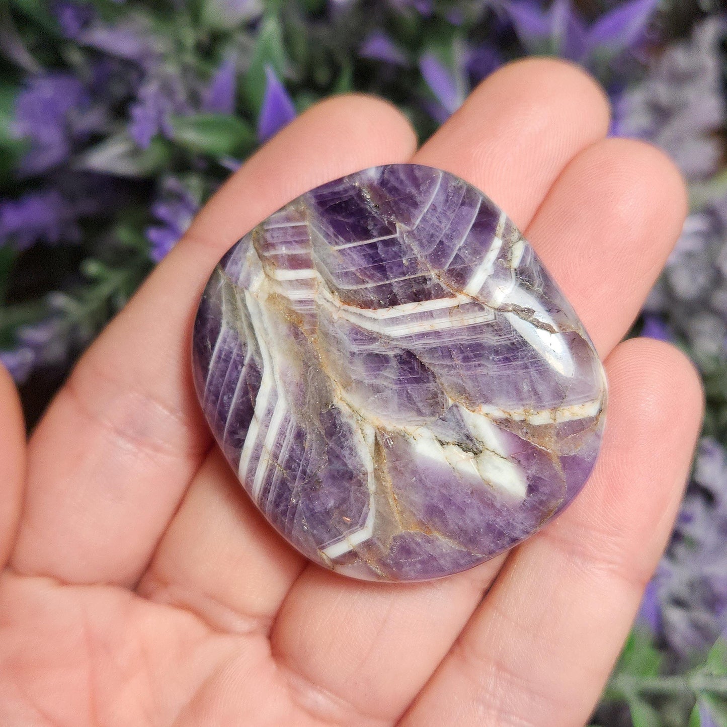 Chevron Amethyst Crystal