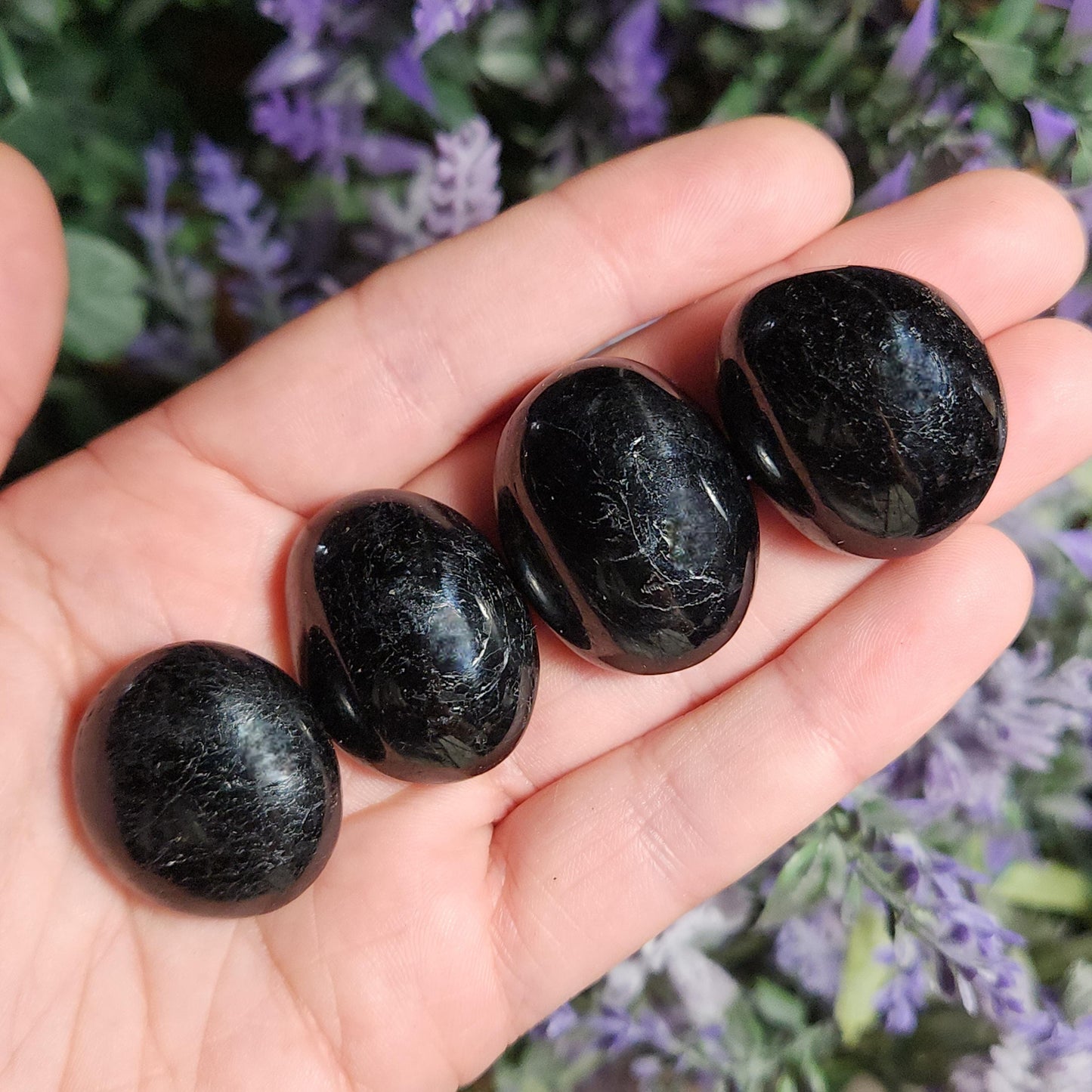 Polished Black Tourmaline