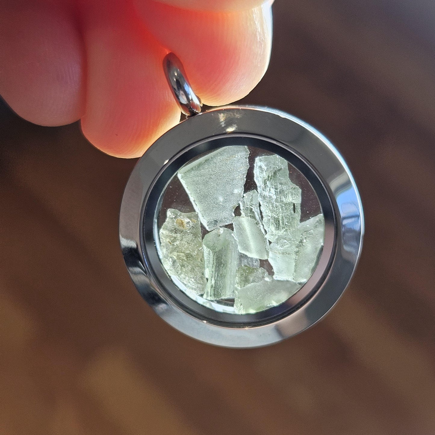 Moldavite Pendant
