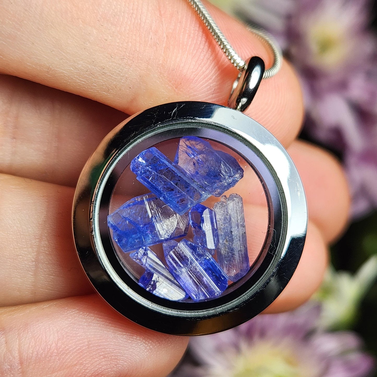 Blue Tanzanite Pendant