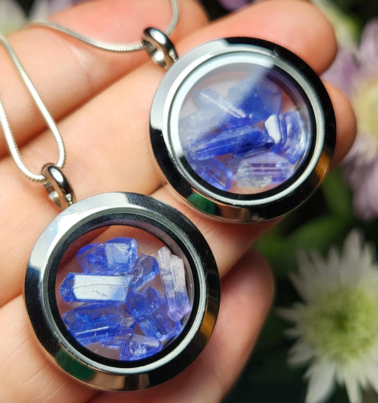 Blue Tanzanite Pendant