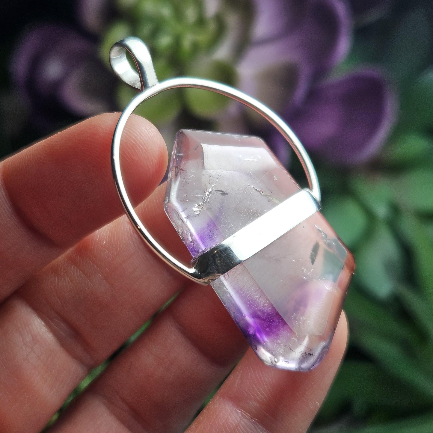 Brandberg Amethyst Pendant