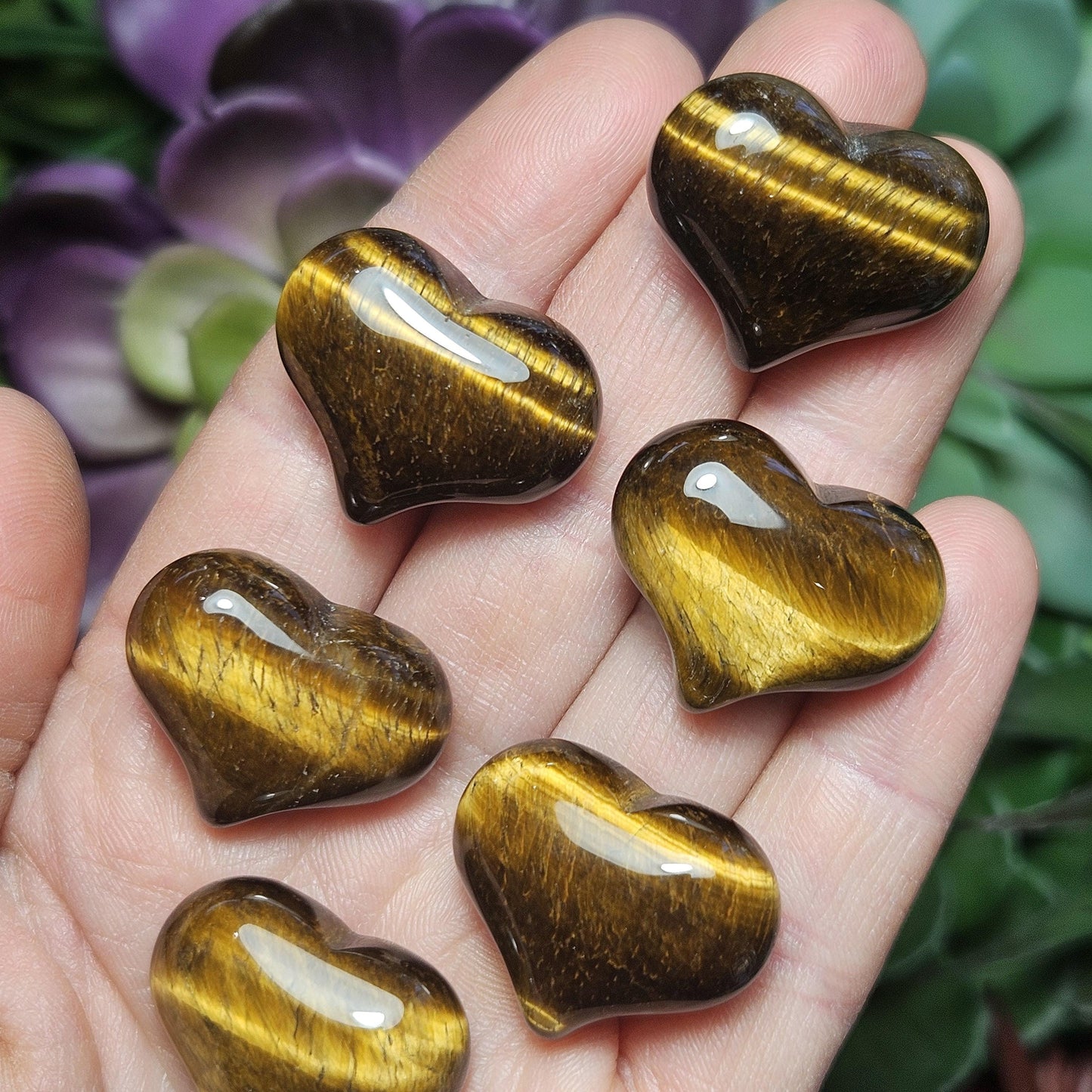 Tigers Eye Heart