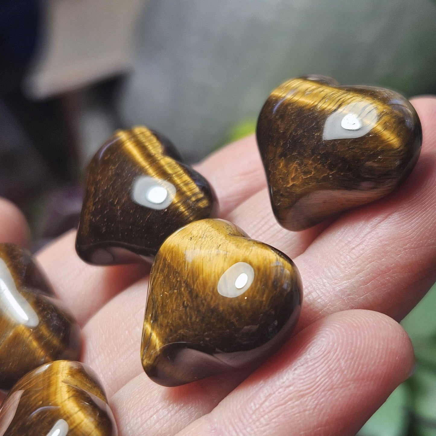 Tigers Eye Heart