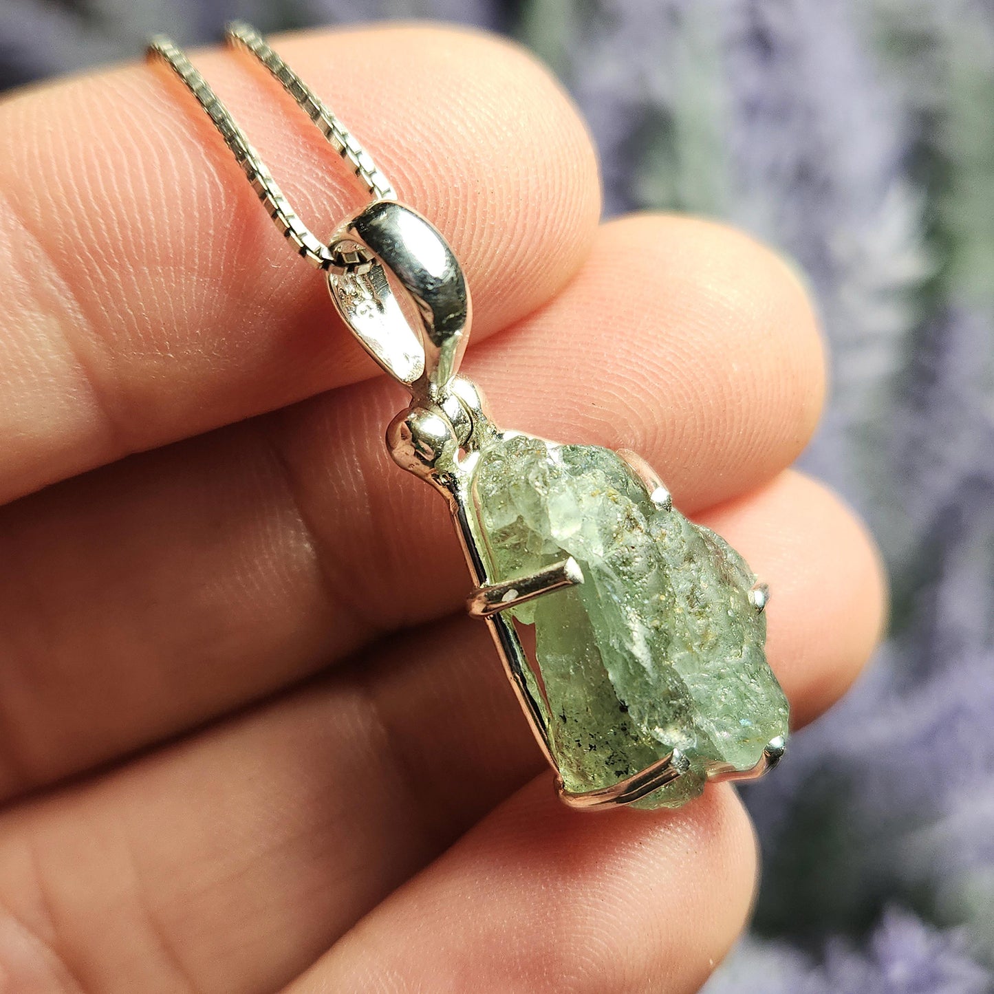 Grandidierite Pendant