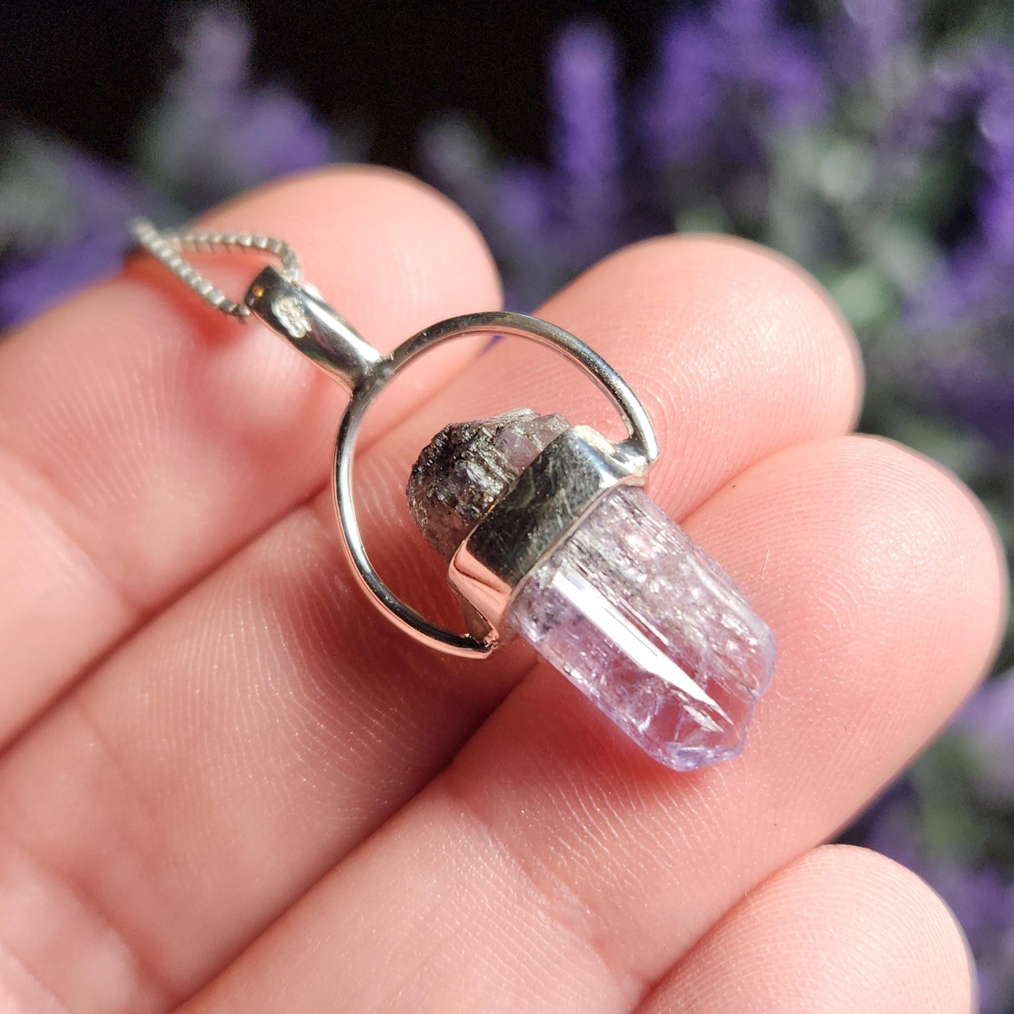 Untreated Tanzanite Pendant