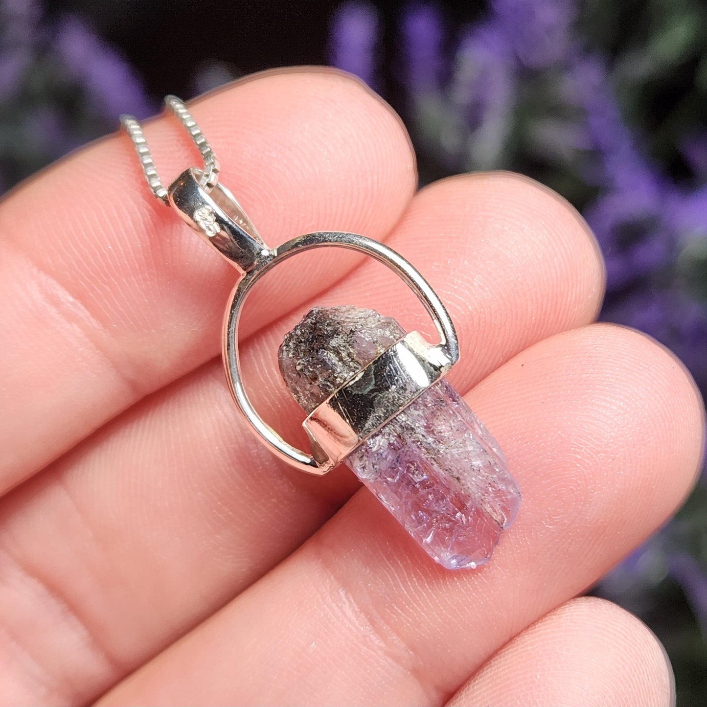 Untreated Tanzanite Pendant